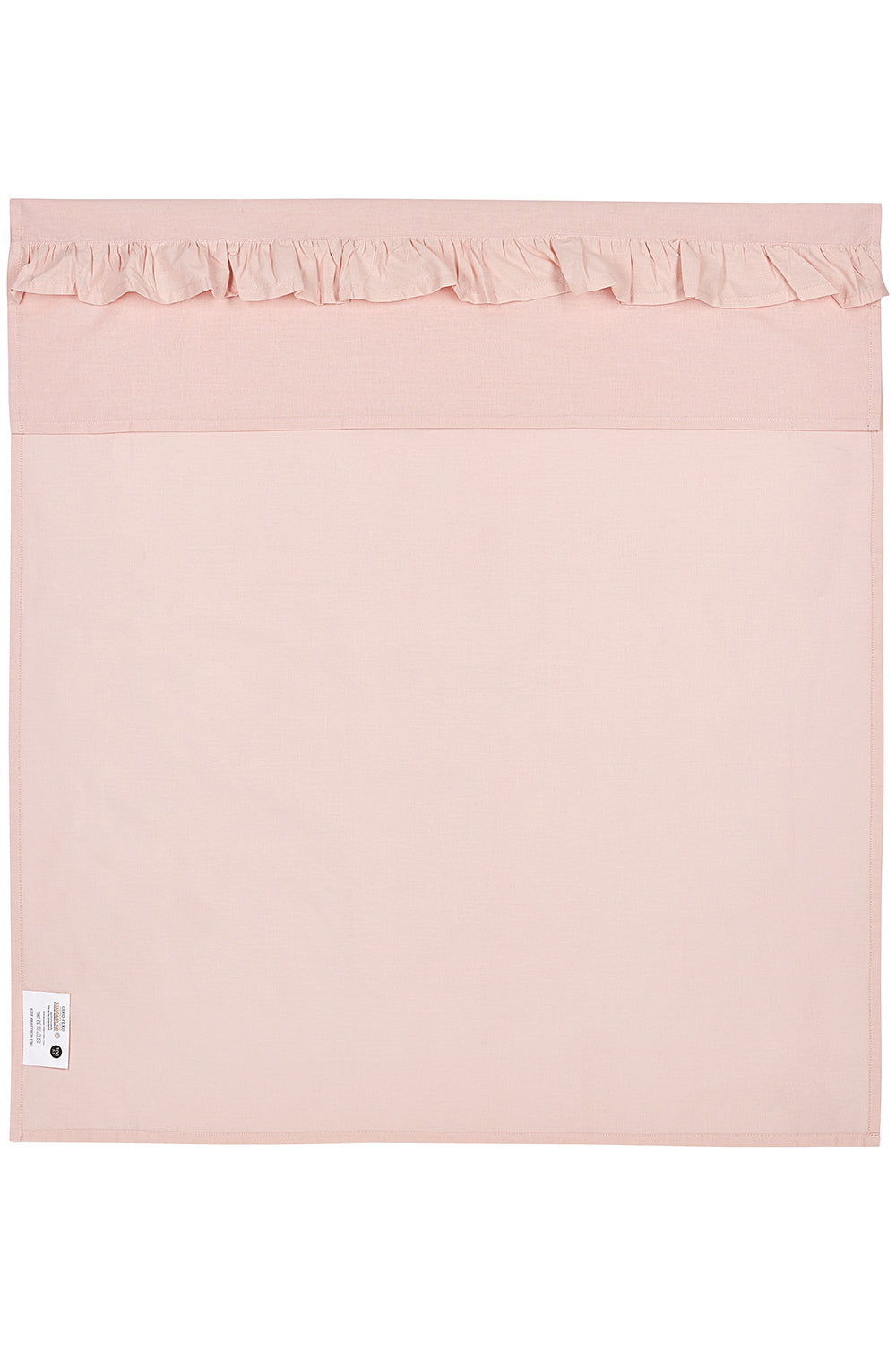 Laken wieg - Ruffles - 75x100 cm - Jersey - Soft Roze - Meyco