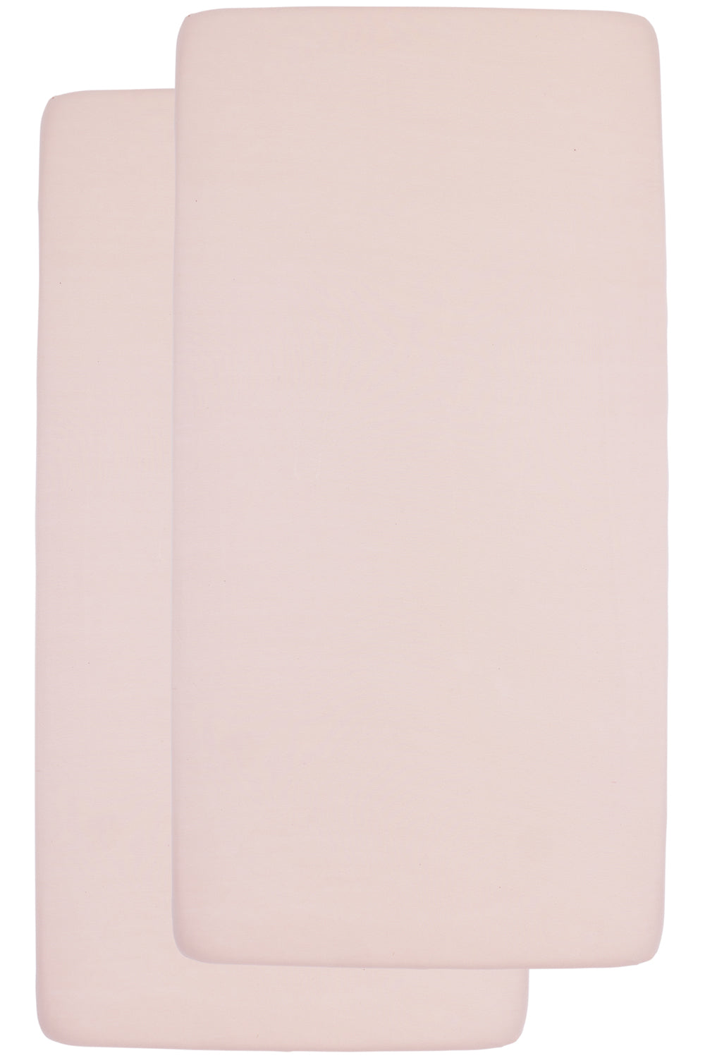 Hoeslaken wieg - 40x80 cm - Jersey - Roze - set van 2 - Meyco
