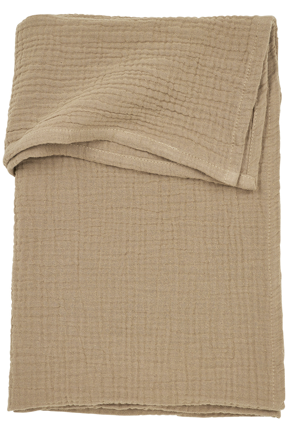 Wieglaken hydrofiel - Taupe - 75x100 cm - Meyco