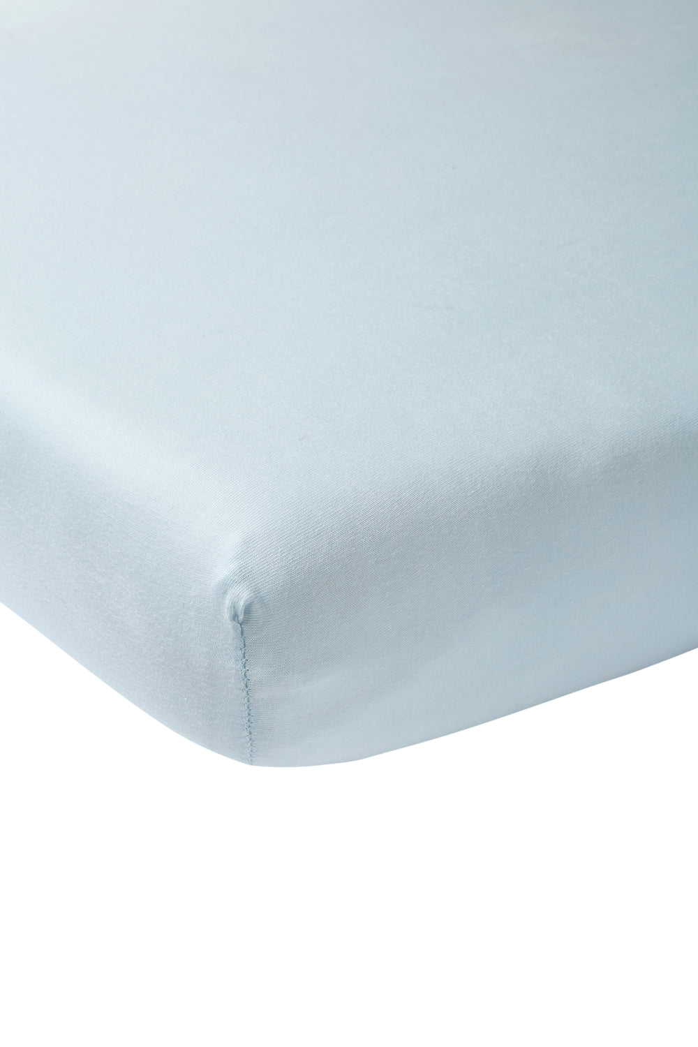 Hoeslaken wieg - 40x80 cm - Jersey - Lichtblauw - Meyco
