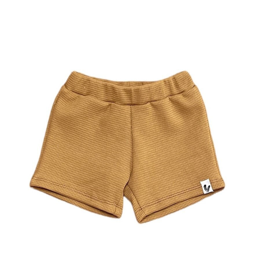 Shorts Waffle - Camel - Feathers®