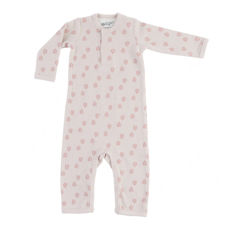 Boxpakje Jumpsuit - Jumper Nomad - Roze - Tan - Rib print - Lodger
