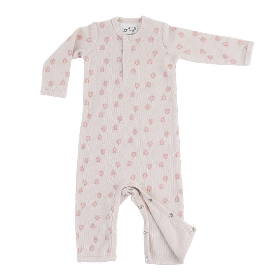 Boxpakje Jumpsuit - Jumper Nomad - Roze - Tan - Rib print - Lodger