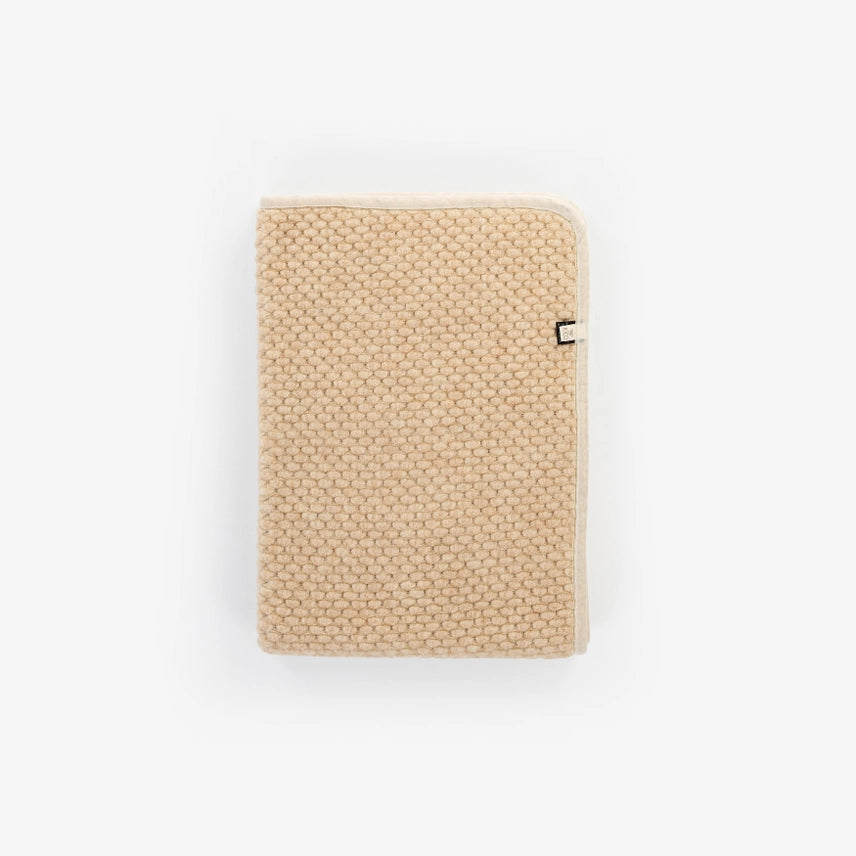 Wiegdeken 100% Boucle merinowol - 70x100 cm - Kico Label