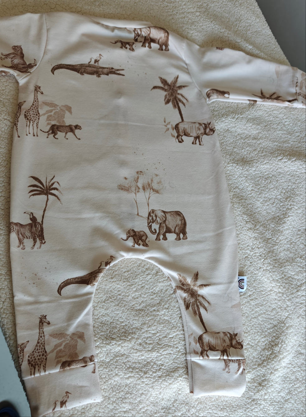 Boxpakje - safari - creme - Little Adventure