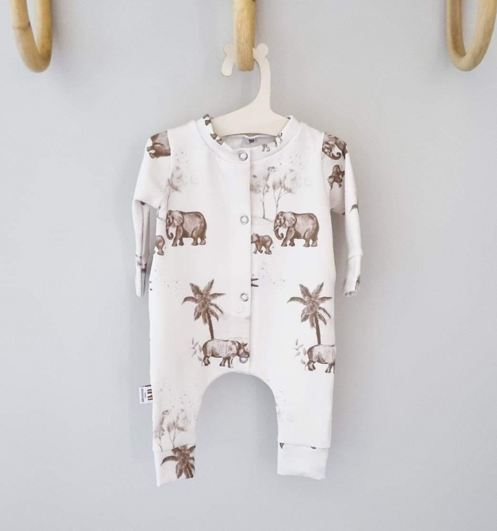 Boxpakje - safari - creme - Little Adventure
