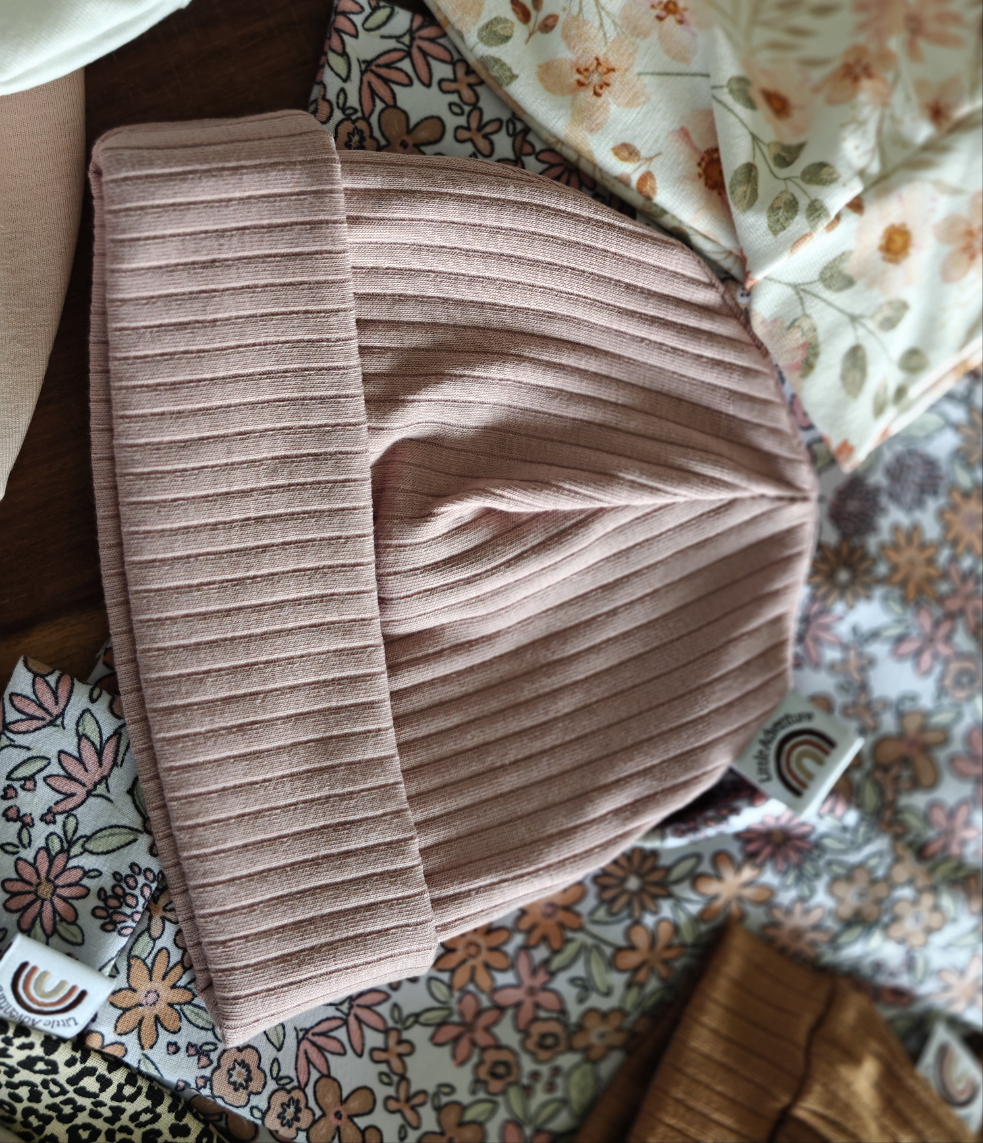 Mutsje - Rib - Roze - Little Adventure