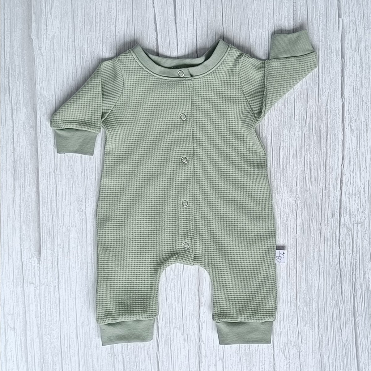 Boxpakje - Wafeljersey - Dusty Groen