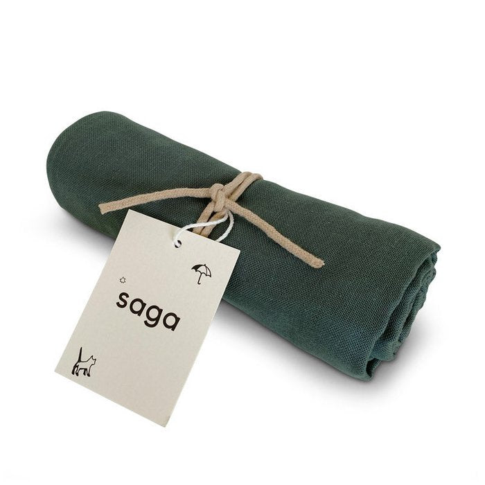 Luierdoekjes Set 3 stuks - Vidar - Hydrofiel - 70x70cm - Gemengd Groen