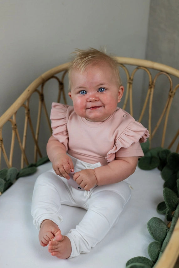 Romper Korte Mouwen - Off White - Moalie