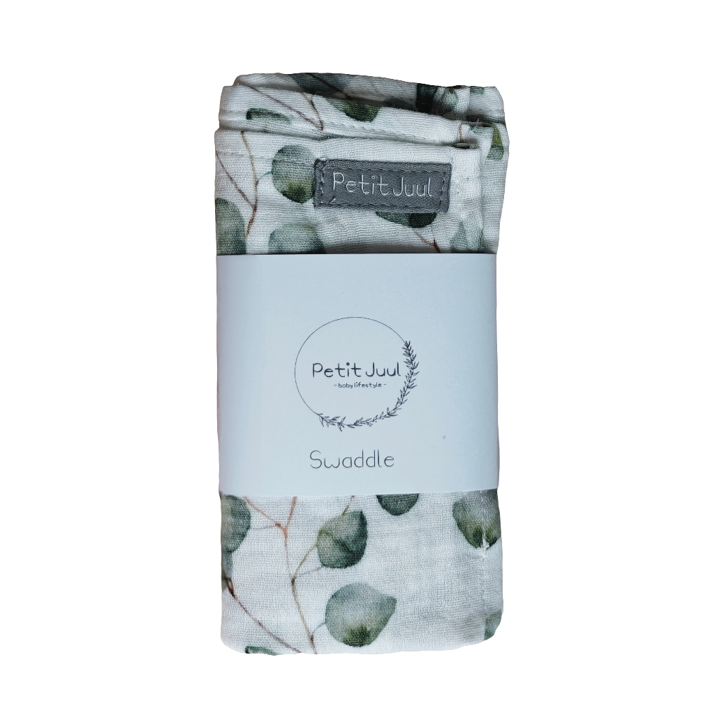 Swaddle Joost - Hydrofieldoek - Gebloemd - 60x60 cm - Petit Juul