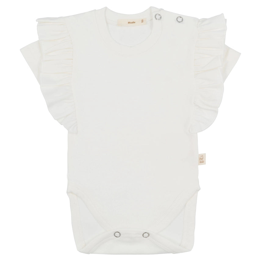 Romper Korte Mouwen - Off White - Moalie