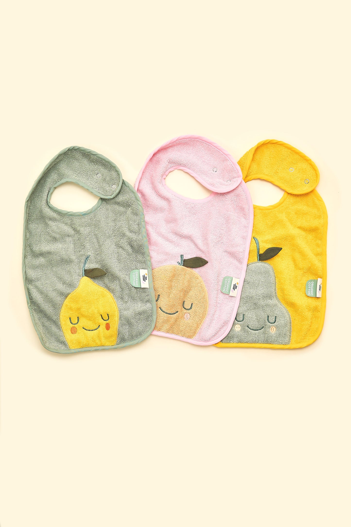 Badstof slabbetje Mandy Mandarijn