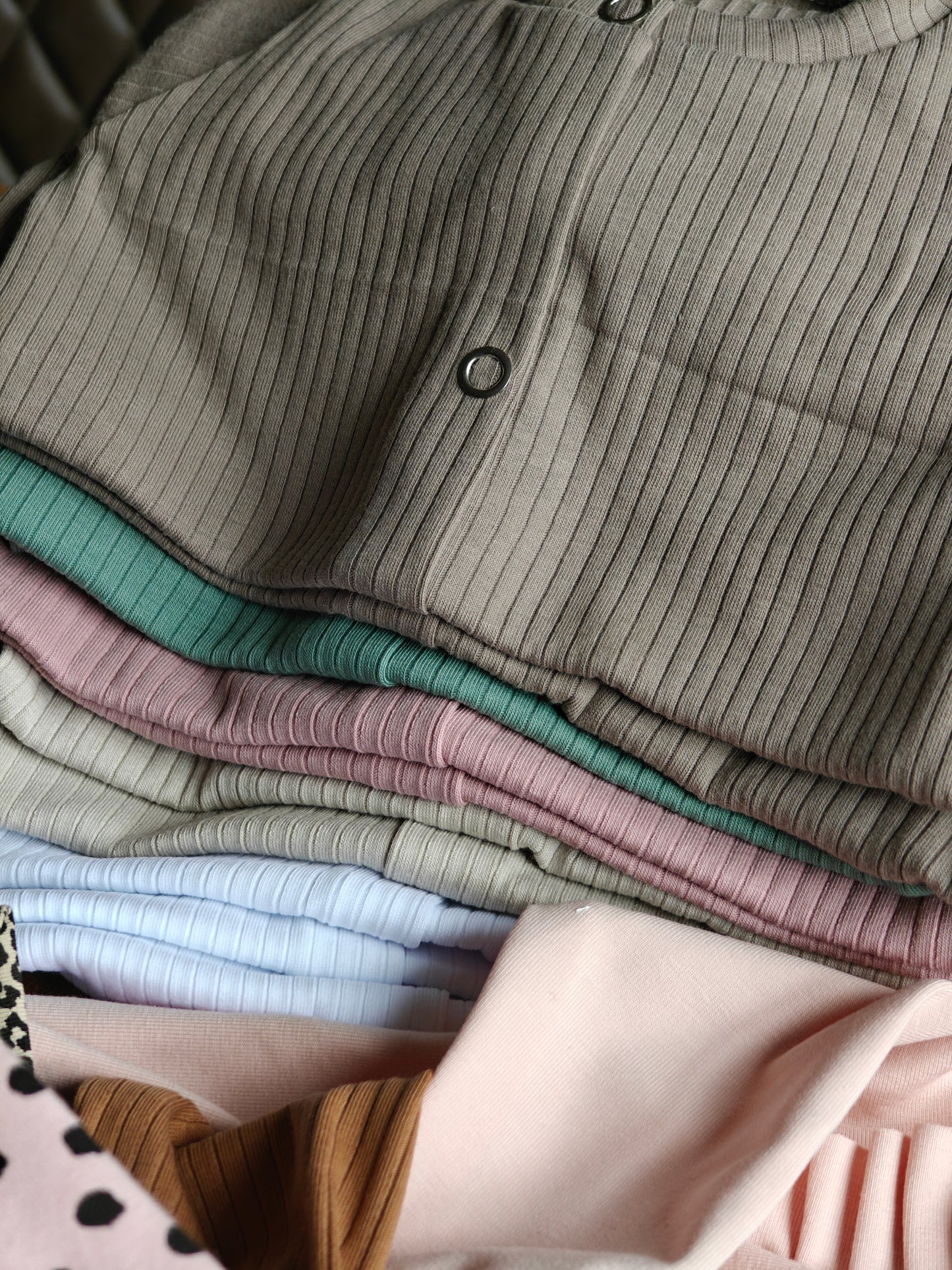 Boxpakje - Rib - Old Taupe - Little Adventure
