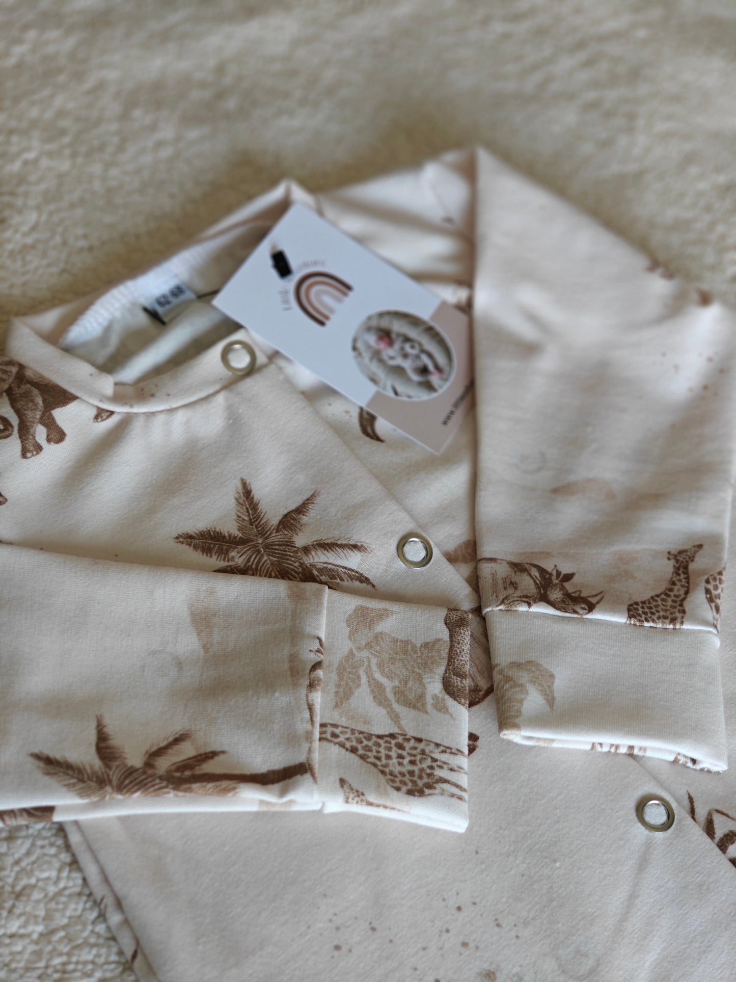 Boxpakje - safari - creme - Little Adventure