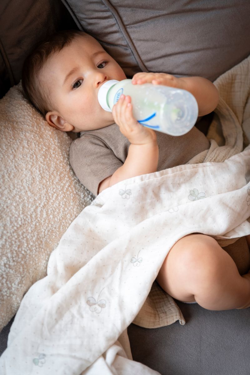 Hydrofieldoek set van 2 - Tender linen/clover - 65x65 - 2-pack