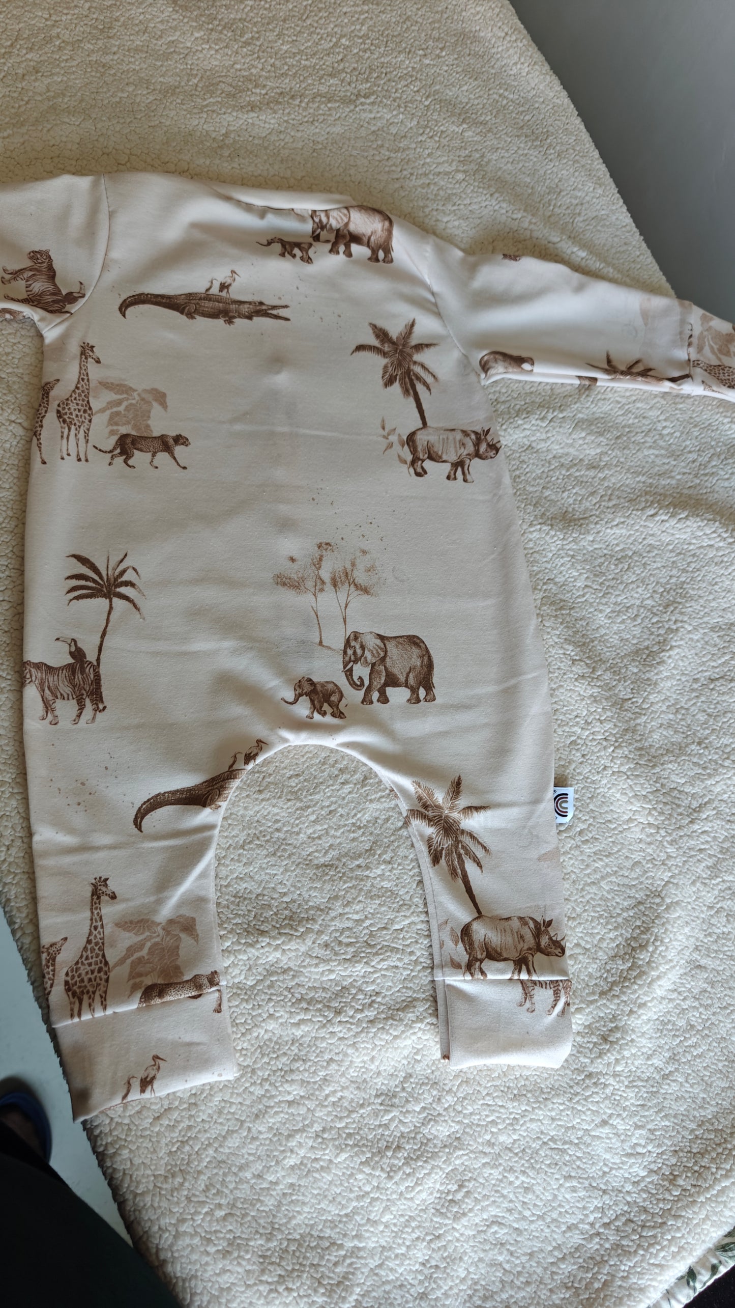 Boxpakje - safari - creme - Little Adventure