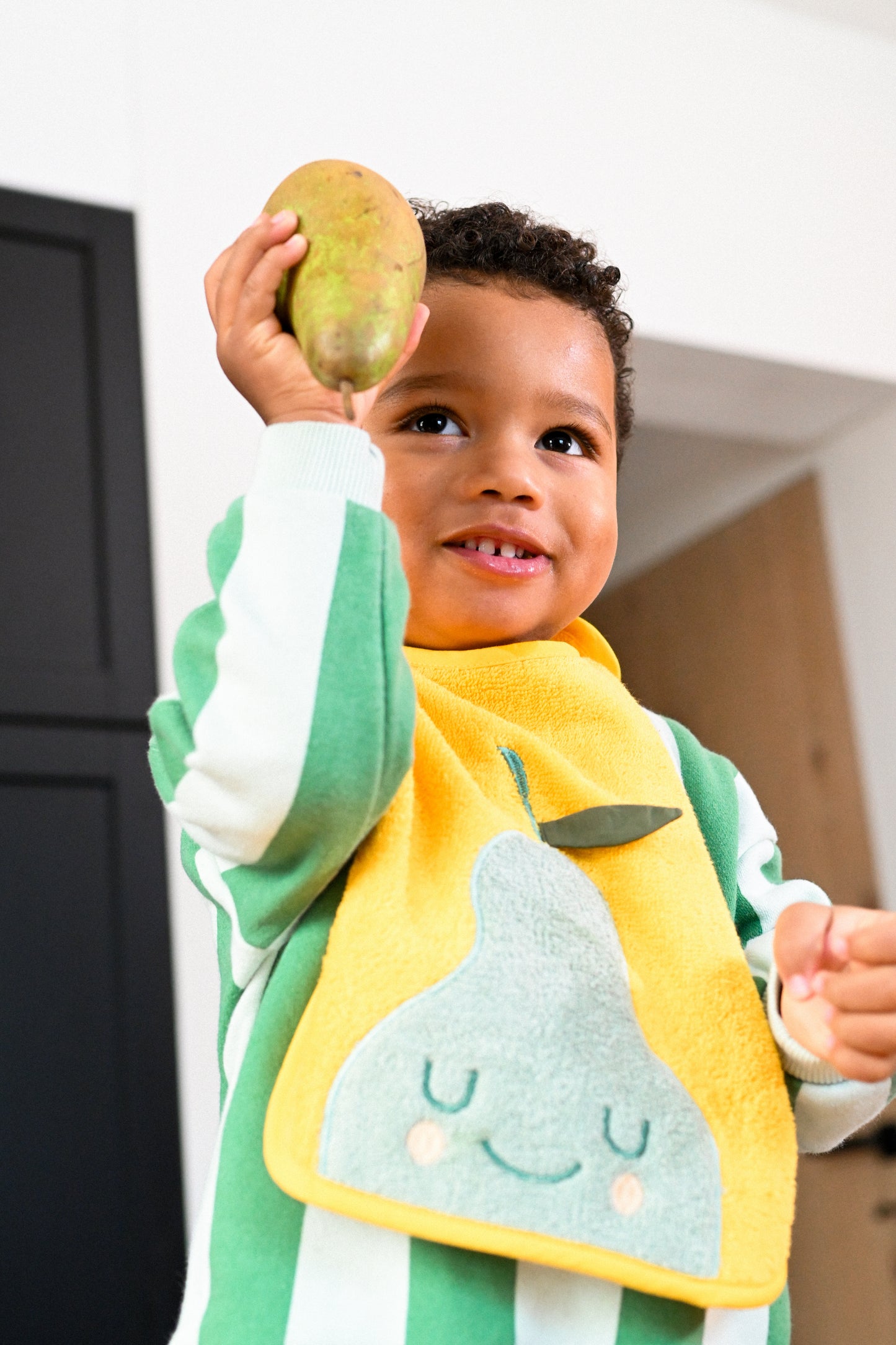 Badstof slabbetje Pedro Pear