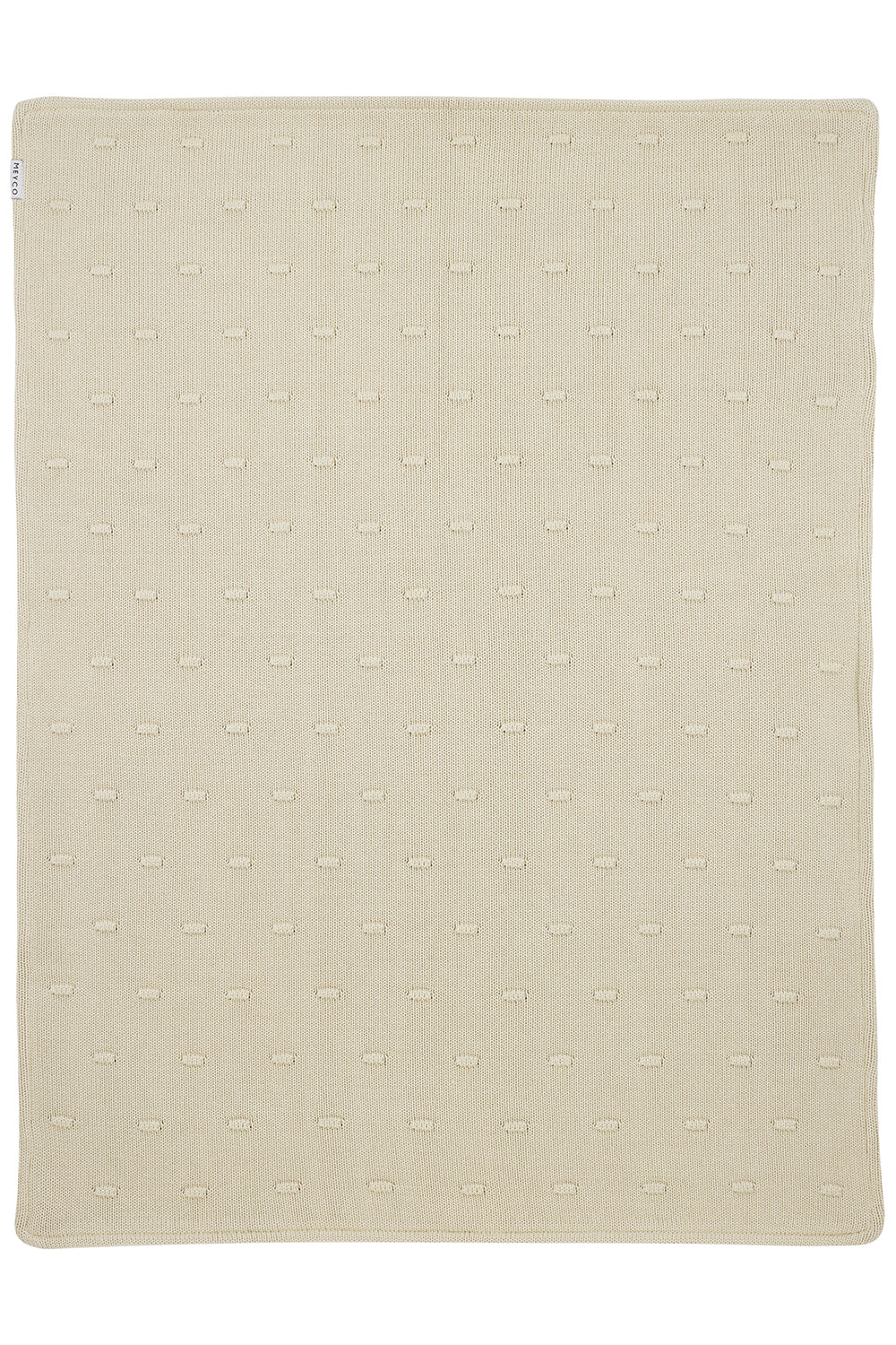 Pre-order | Meyco Baby deken Knots Teddy - Soft Sand 100x150cm