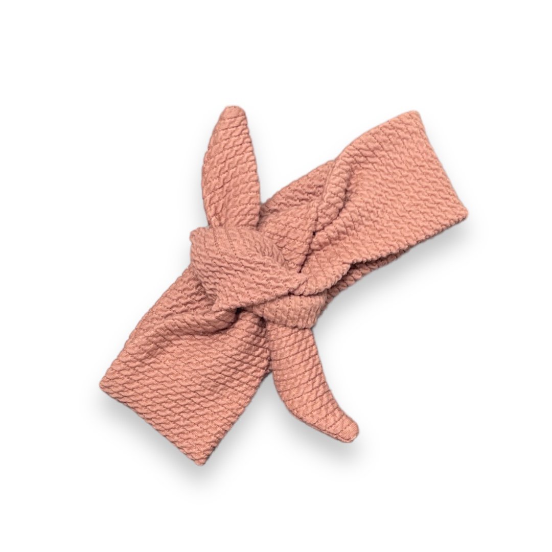 Haarband - knoop - Cable Clay - Pink - Feathers®
