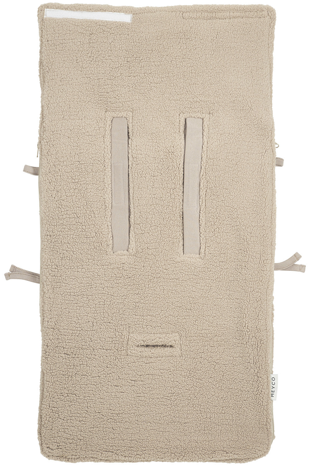 Voetenzak Teddy - licht roze/sand - 40x82cm - Meyco