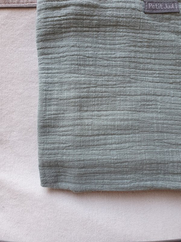 Swaddle Green - Hydrofieldoek - 60x60 cm - Petit Juul