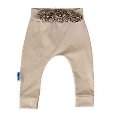 Broekje - Strik Leopard - Sand - Little Adventure