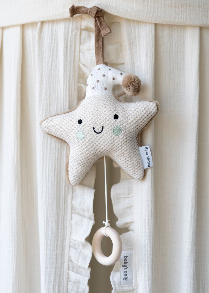 Muziekmobiel ster - collectie heaven - Baby's Only